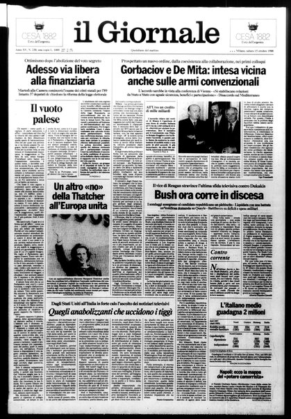 Il giornale : quotidiano del mattino